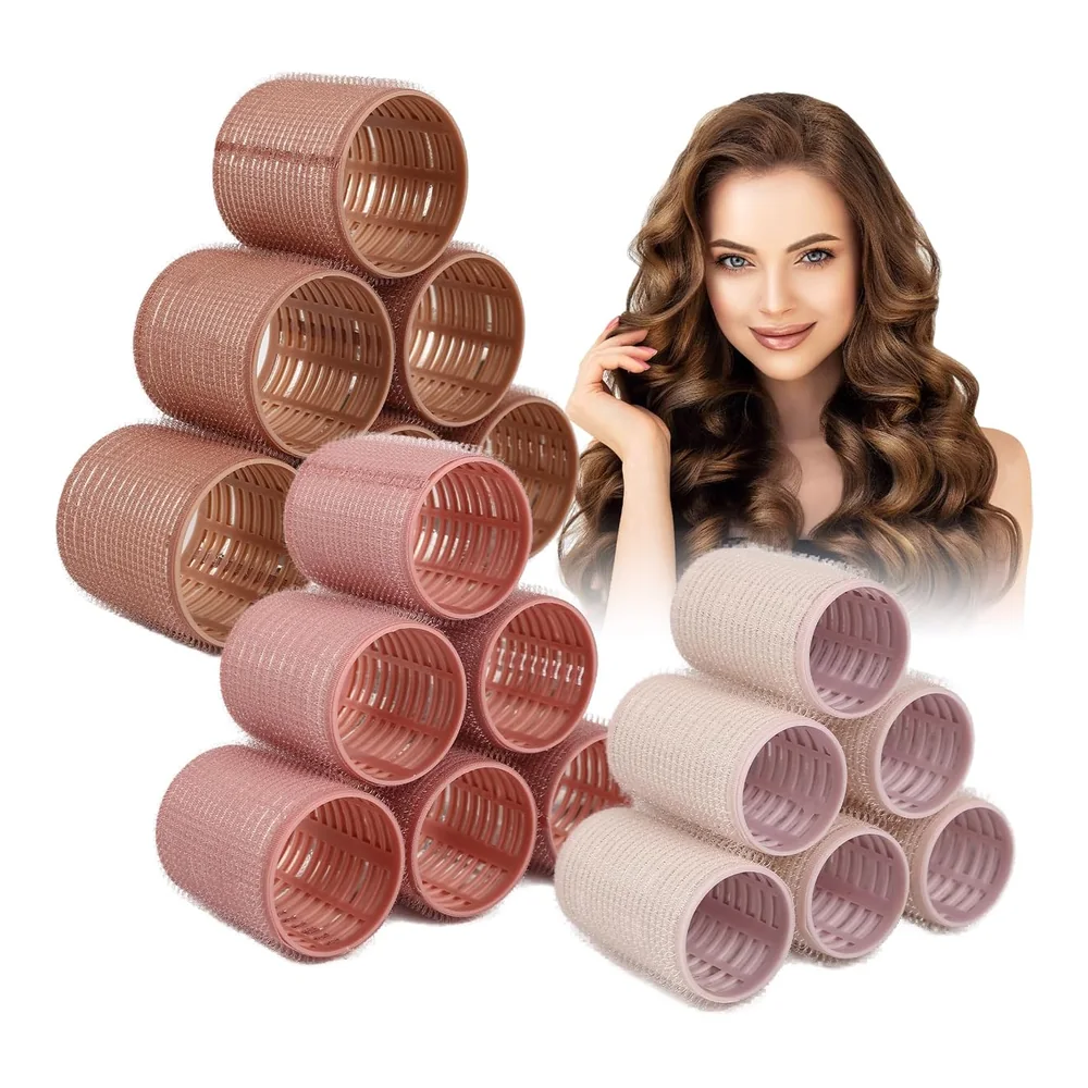 18 bigoudis chauffants céramiques pour cheveux, packshot Xnicx