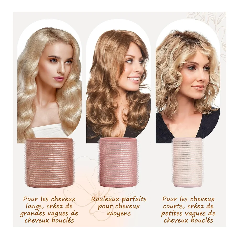 18 bigoudis chauffants céramiques pour cheveux, vue 3 Xnicx