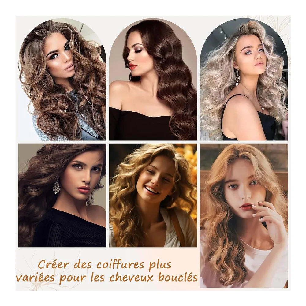 18 bigoudis chauffants céramiques pour cheveux, vue 4 Xnicx