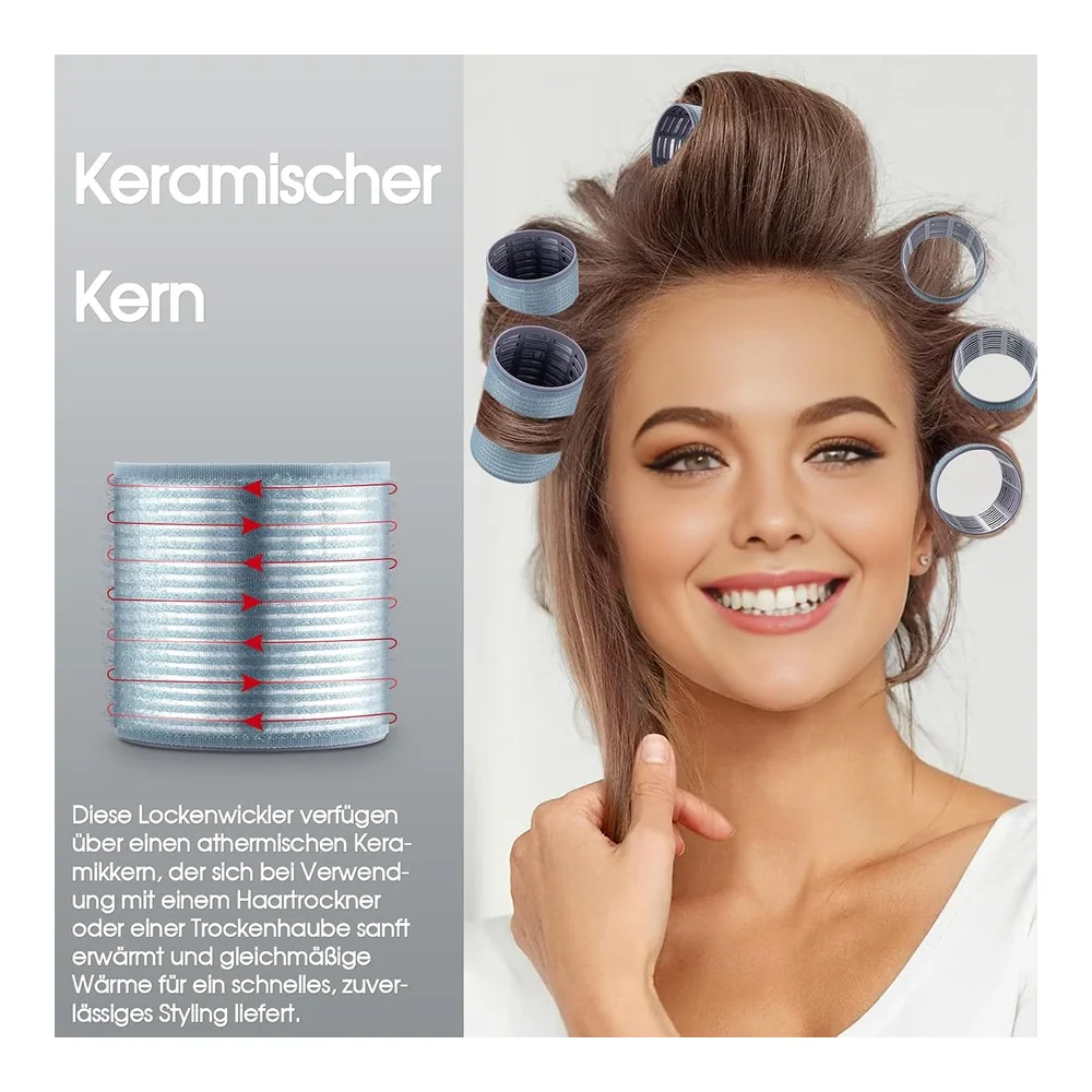 18 rouleaux thermiques céramique pour cheveux, vue 3 Xnicx