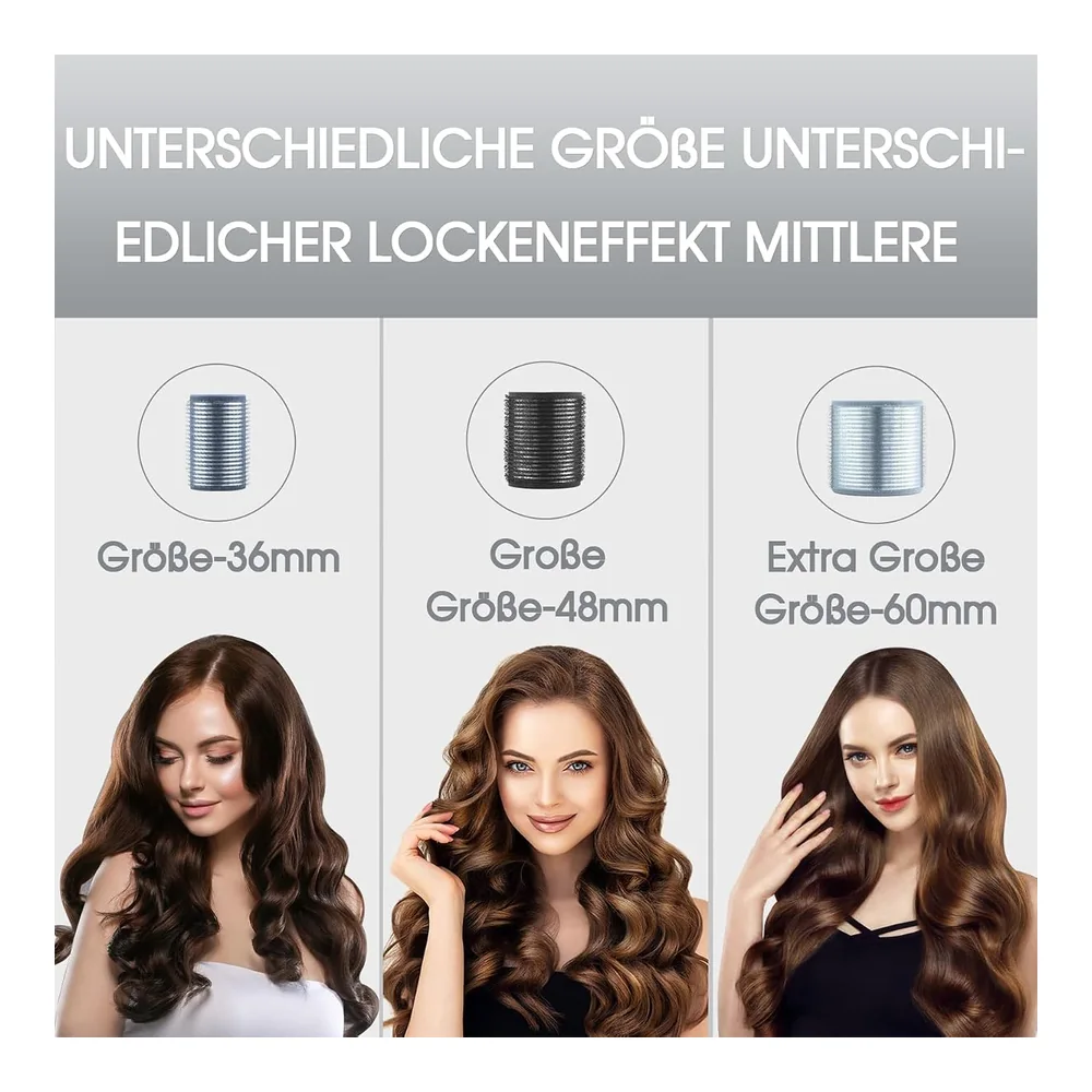18 rouleaux thermiques céramique pour cheveux, vue 4 Xnicx