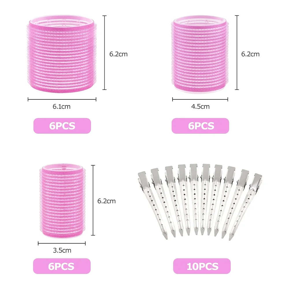 28 pièces bigoudis magiques sans chaleur avec 10 pinces, vue 2 Carehabi