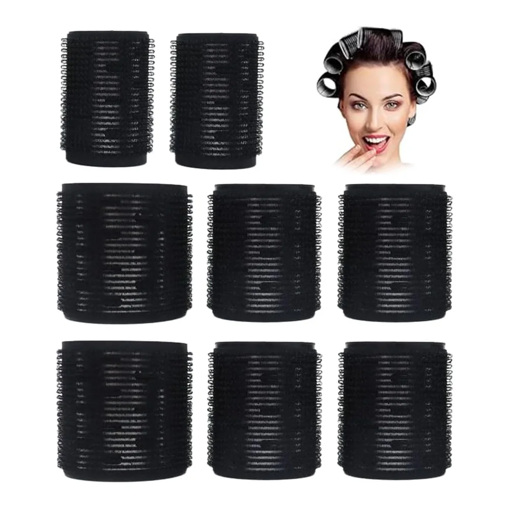 8 bigoudis magiques 60 mm pour boucler les cheveux, packshot Xuzopim