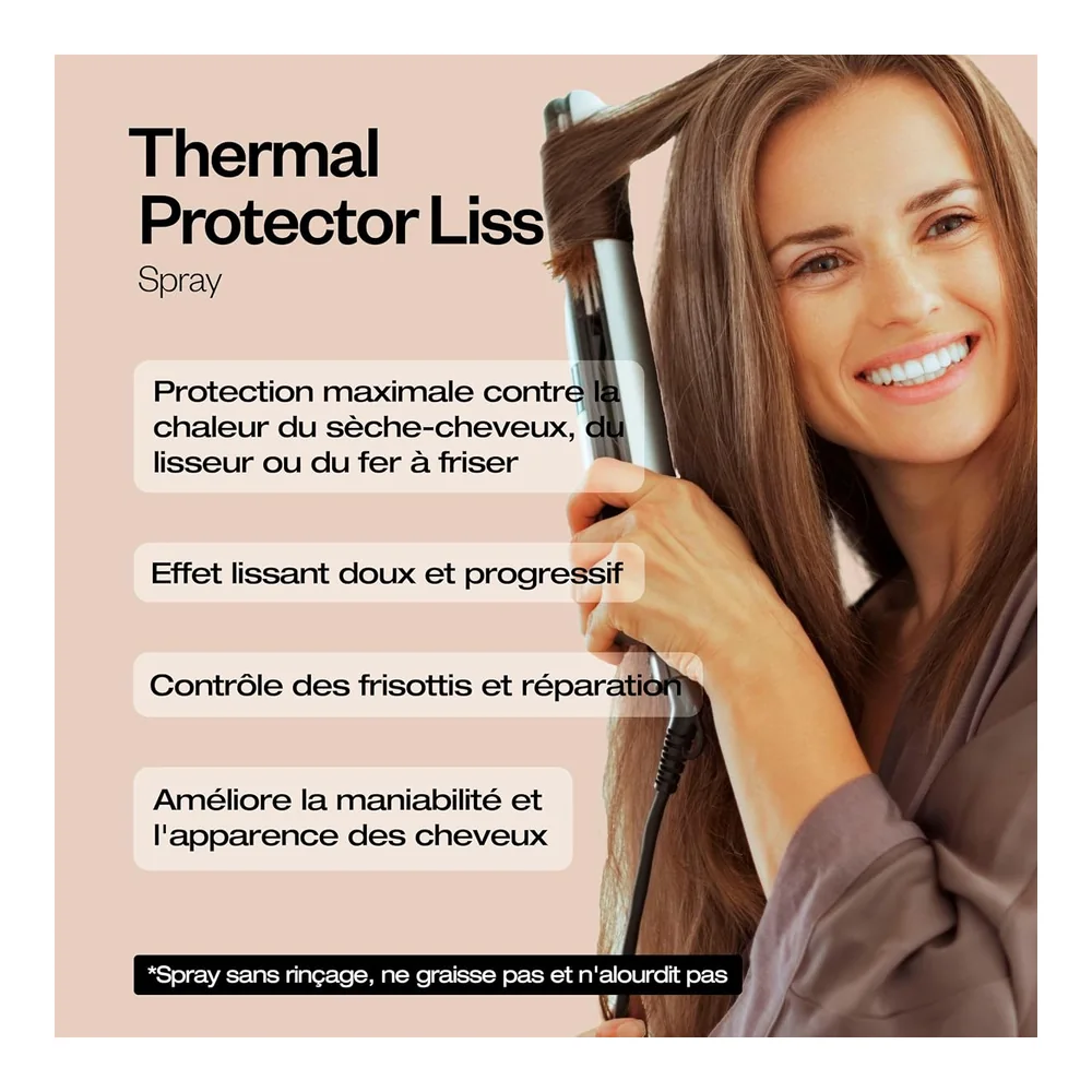 Abril et Nature Keratin Liss Thermal Repair Protecteur, vue 2 Abril et Nature