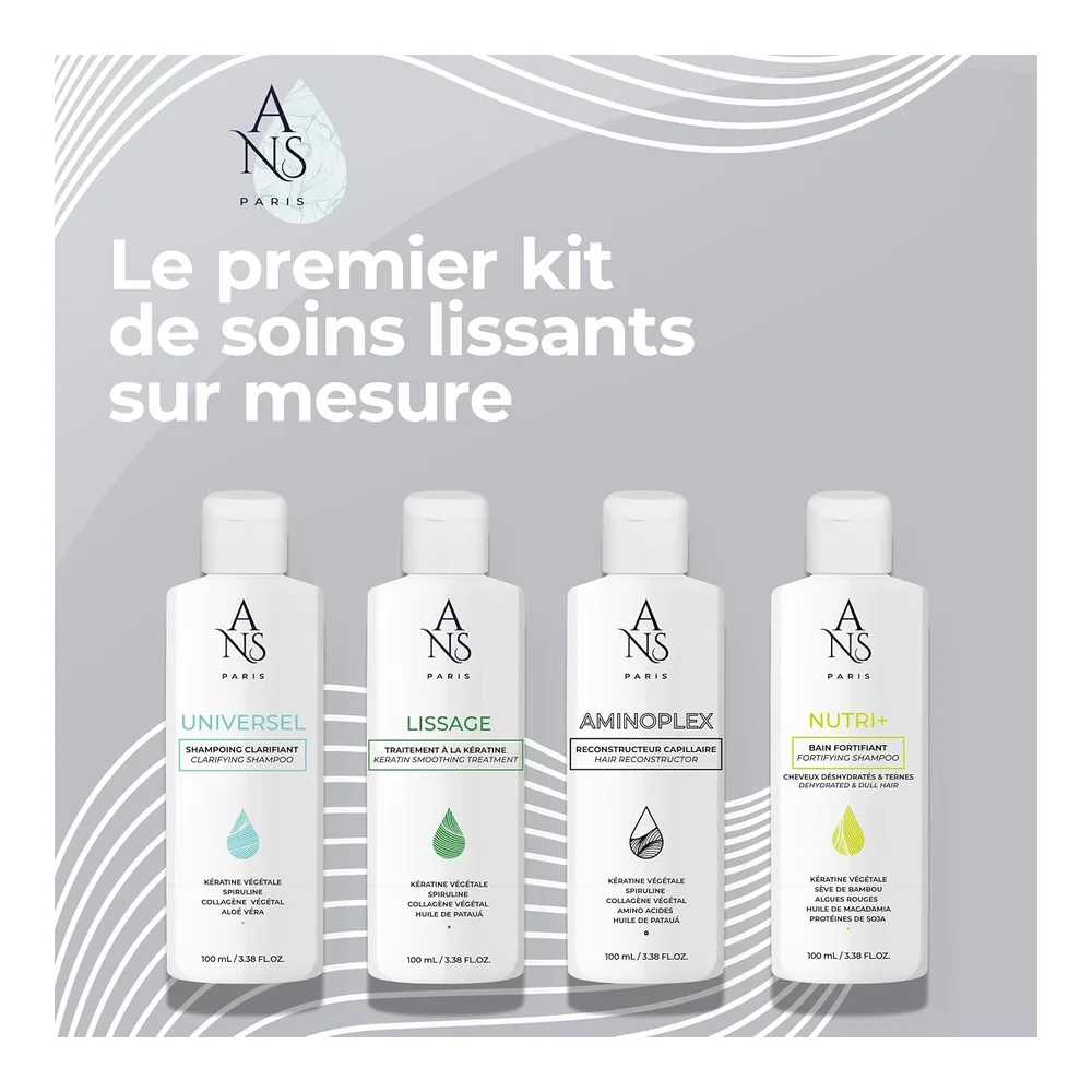 AnS Brasil kit soin lissant brésilien 4 x 100 ml, vue 2 AnS Brasil