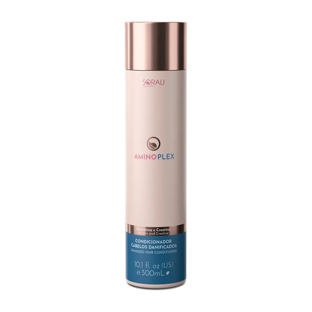 Après-shampooing Amino Plex cheveux abîmés Sorali, packshot Sorali