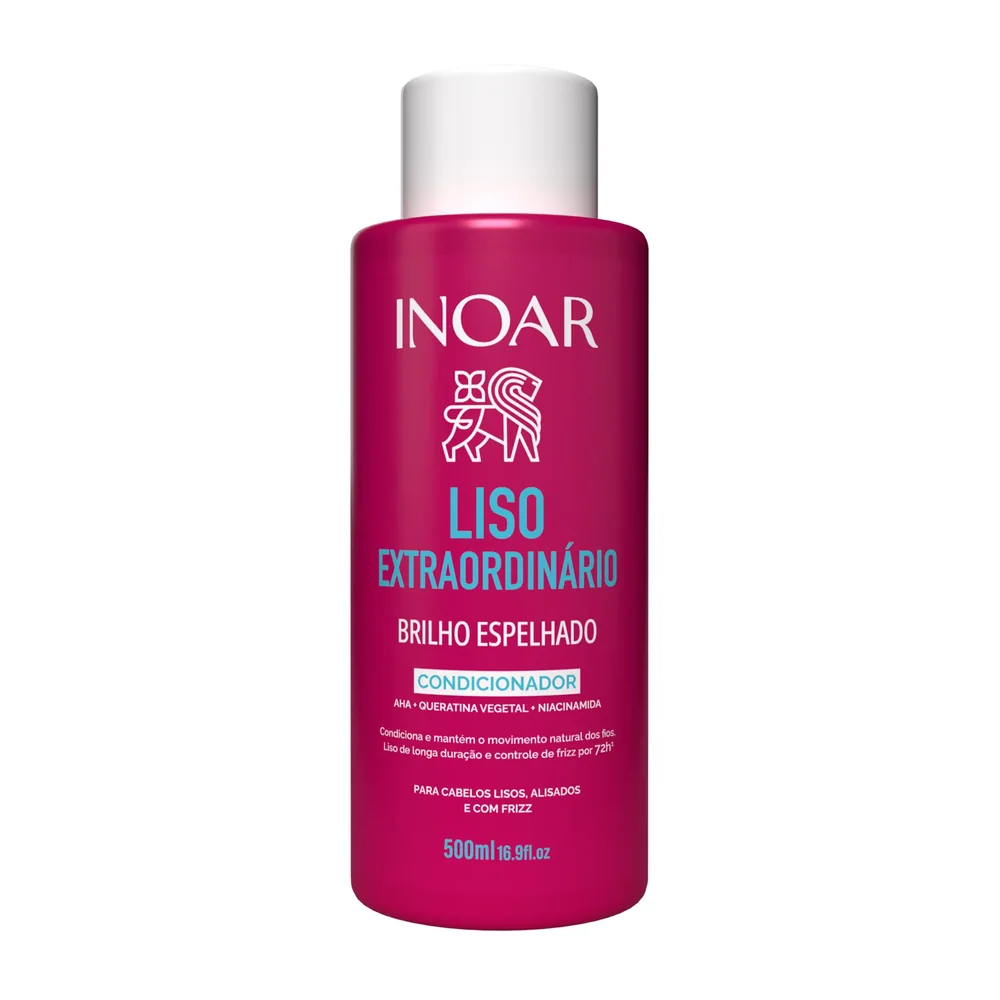 Après-shampooing Inoar Liso Extraordinário, packshot Inoar