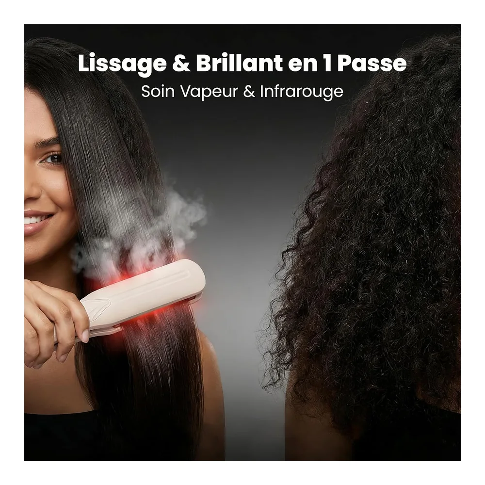 AraSyelon lisseur vapeur céramique 38 mm, vue 2 AraSyelon