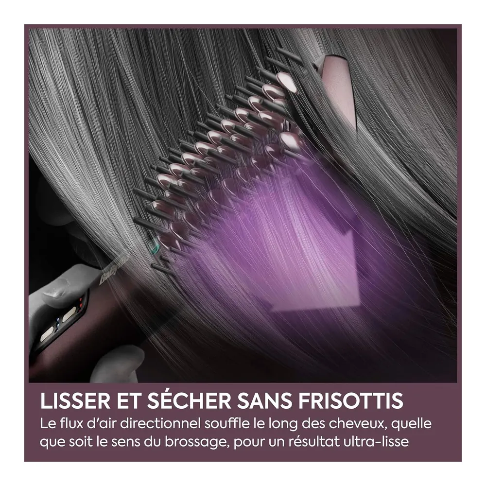 BaByliss Air Power brosse lissante cheveux mouillés ou secs, vue 3 BaByliss