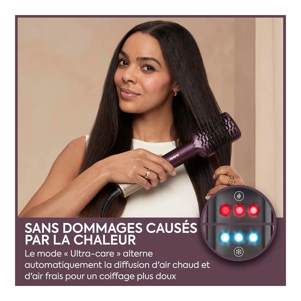 BaByliss Air Power brosse lissante cheveux mouillés ou secs, vue 4 BaByliss