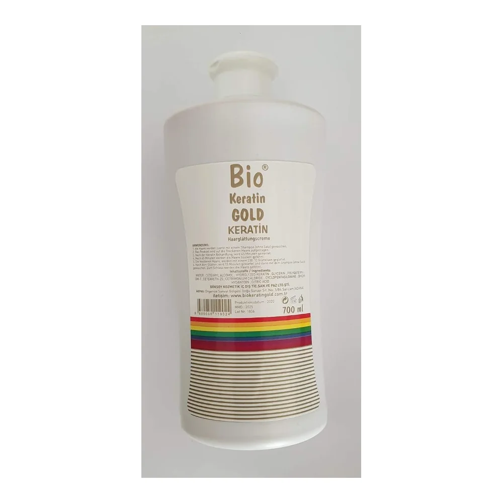 Bio Keratin Gold coffret soin cheveux shampooing et après-shampooing, vue 3 Bio Keratin Gold