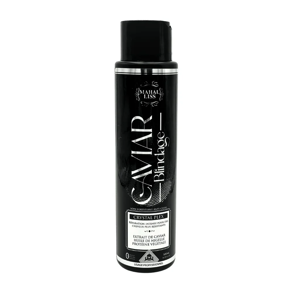 Blindage capillaire Mahal Liss caviar et nigelle 500 ml, packshot Mahal Liss