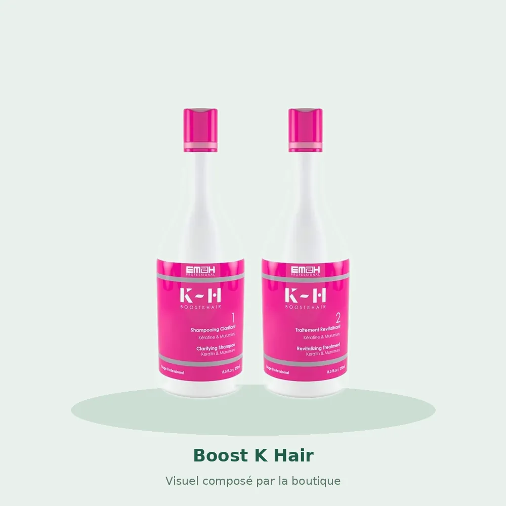 Boost K Hair Botox Hair Treatment Anti-Aging, visuel composé par la boutique