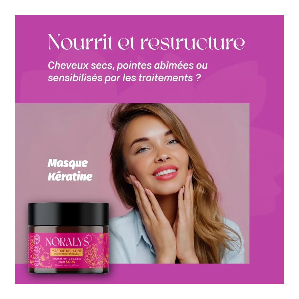 Botox Keratin Mask, vue 2 Noralys