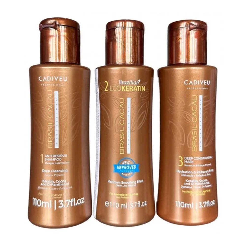Brasil Cacau EcoKeratin lissage brésilien brillance et discipline, vue 3 Brasil Cacau