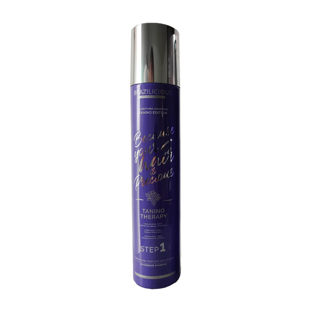 BraziliCiouS Shampoing clarifiant Tanino Therapy, packshot BraziliCiouS