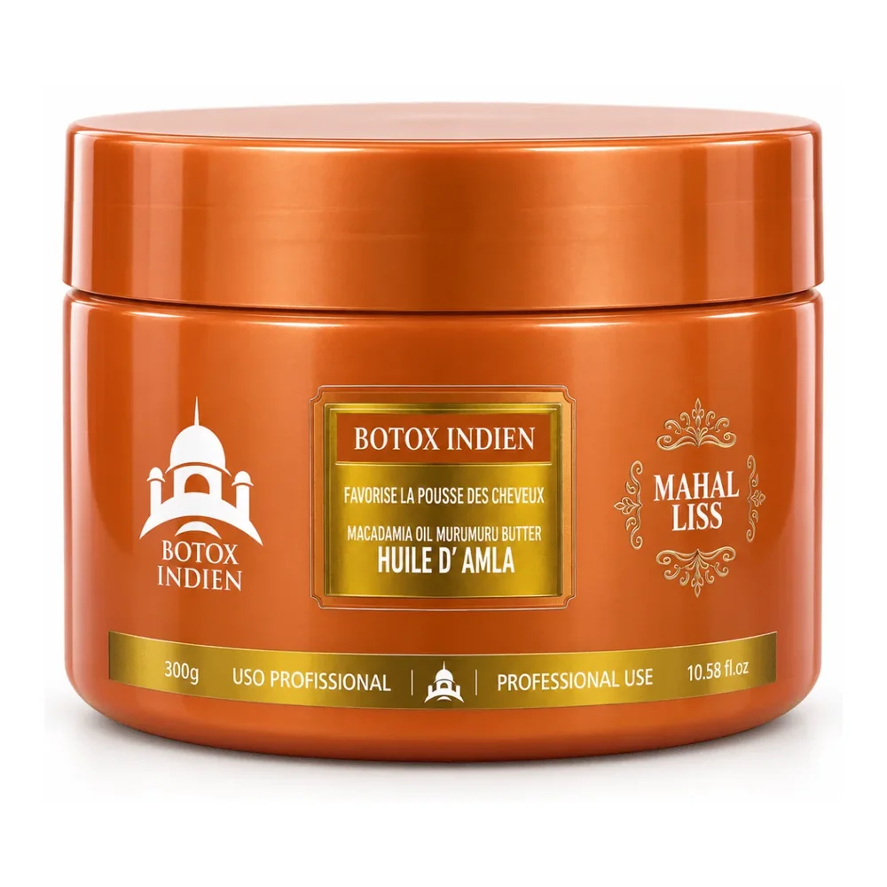 Btx indien Mahal Liss huile d'amla et ricin 300 g, packshot Mahal Liss