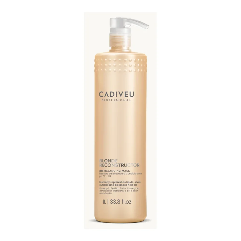 Cadiveu Blonde Reconstructor masque équilibrant 1 L, packshot Cadiveu