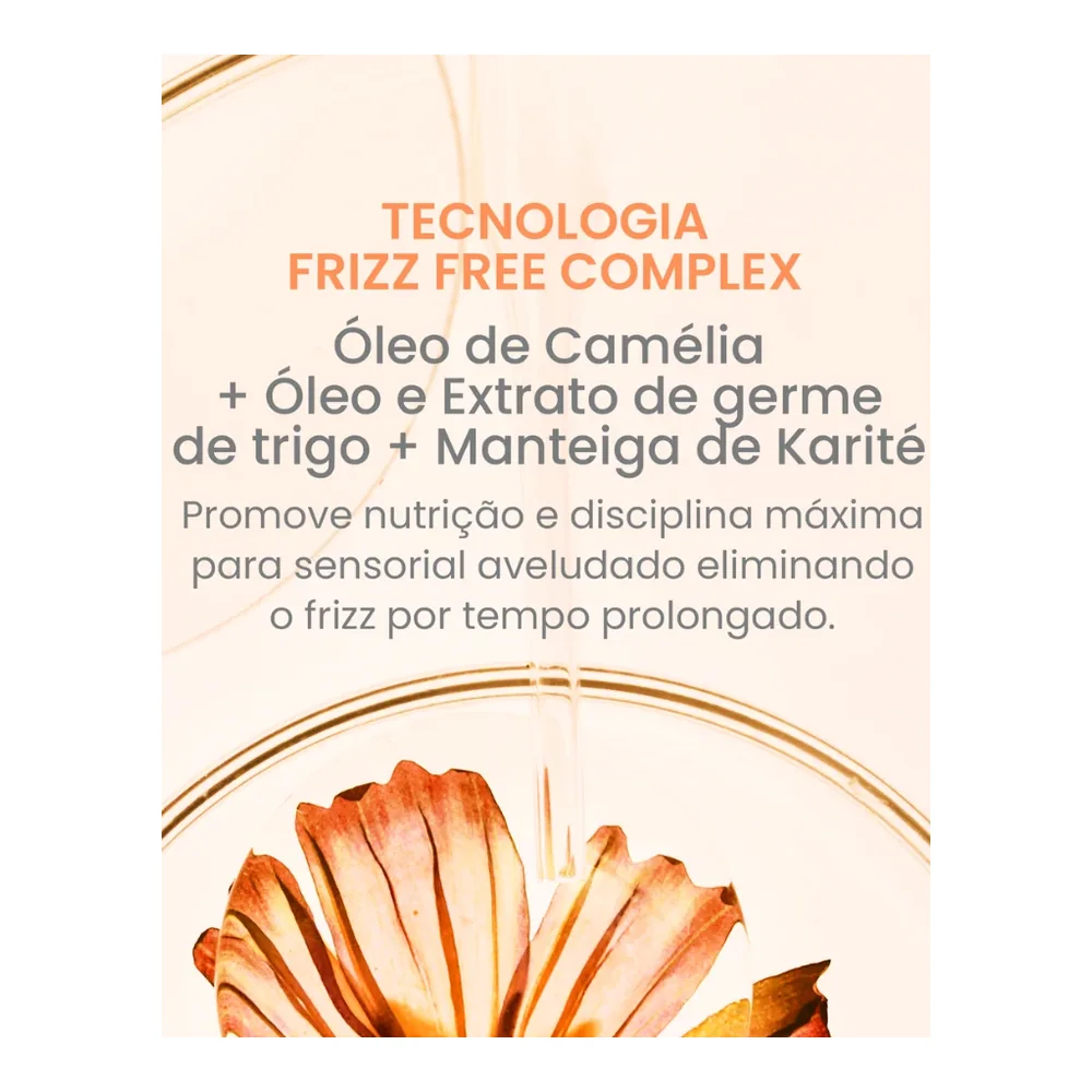 Cadiveu Bye Bye Frizz selagem gradativa 200 ml, vue 3 Cadiveu
