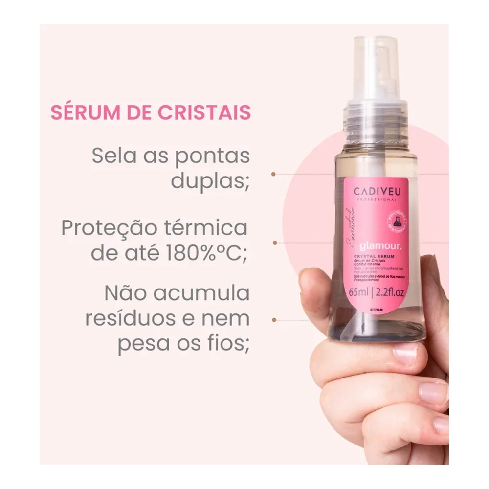 Cadiveu Essentials Glamour Cristal sérum 65 ml, vue 2 Cadiveu