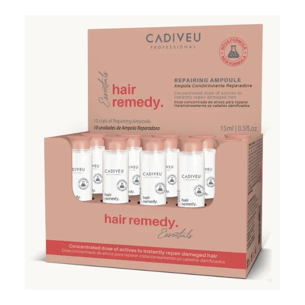Cadiveu Essentials Hair Remedy ampoules 10 x 15 ml, packshot Cadiveu