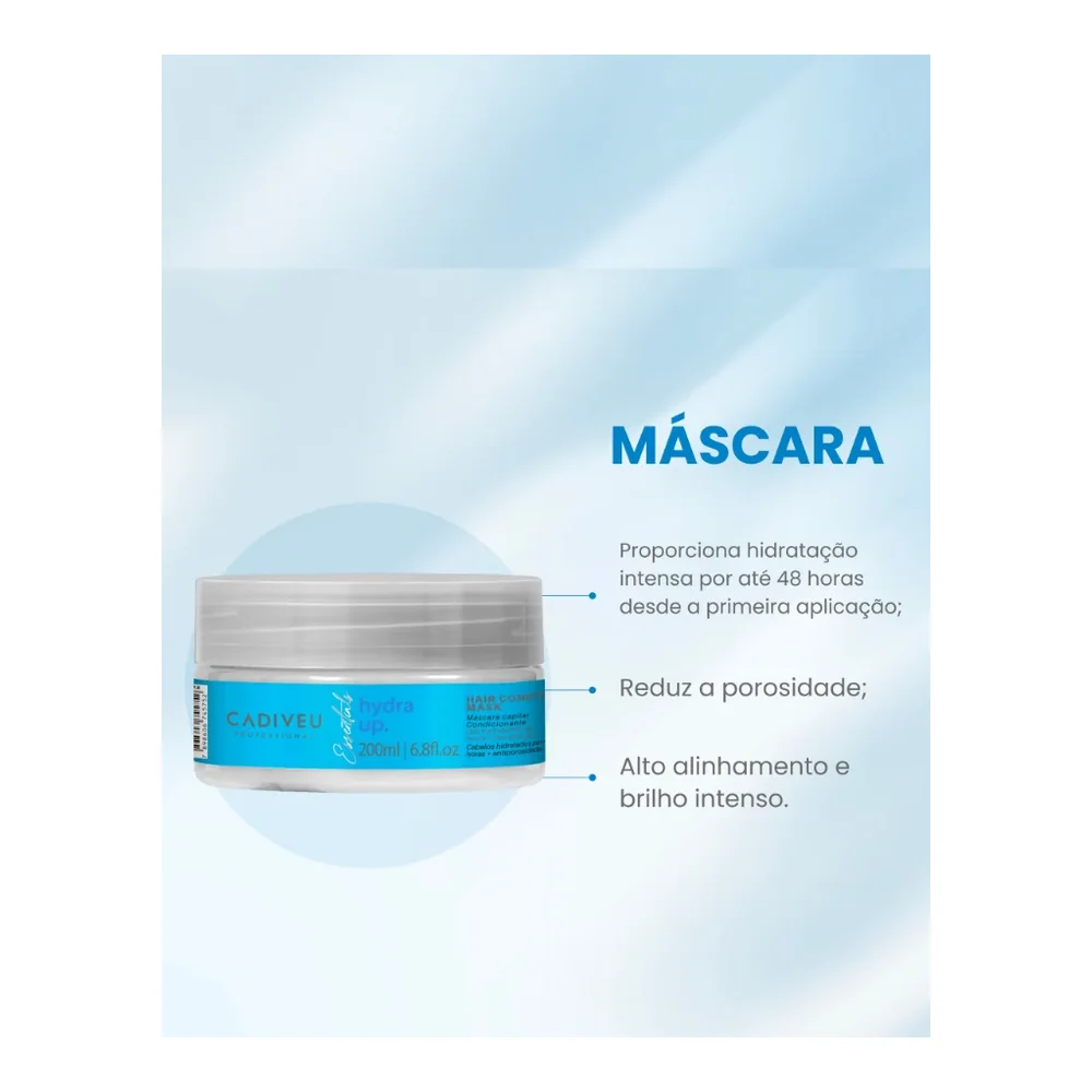 Cadiveu Essentials Hydra Up masque 200 ml, vue 2 Cadiveu