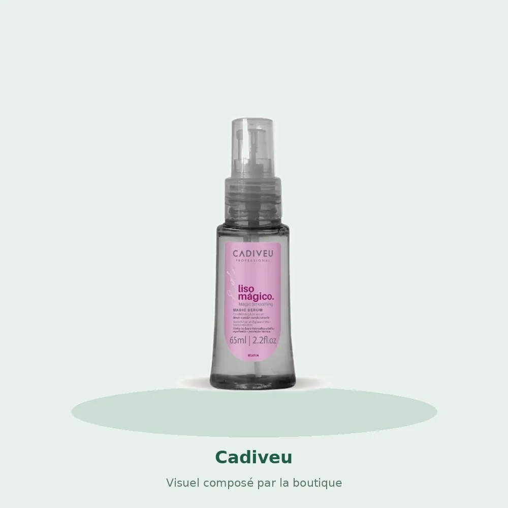 Cadiveu Essentials Liso Mágico sérum capillaire 65 ml, visuel composé par la boutique