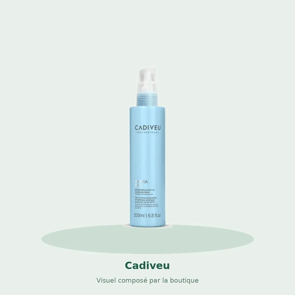 Cadiveu Hydra Pro leave-in 200 ml, visuel composé par la boutique