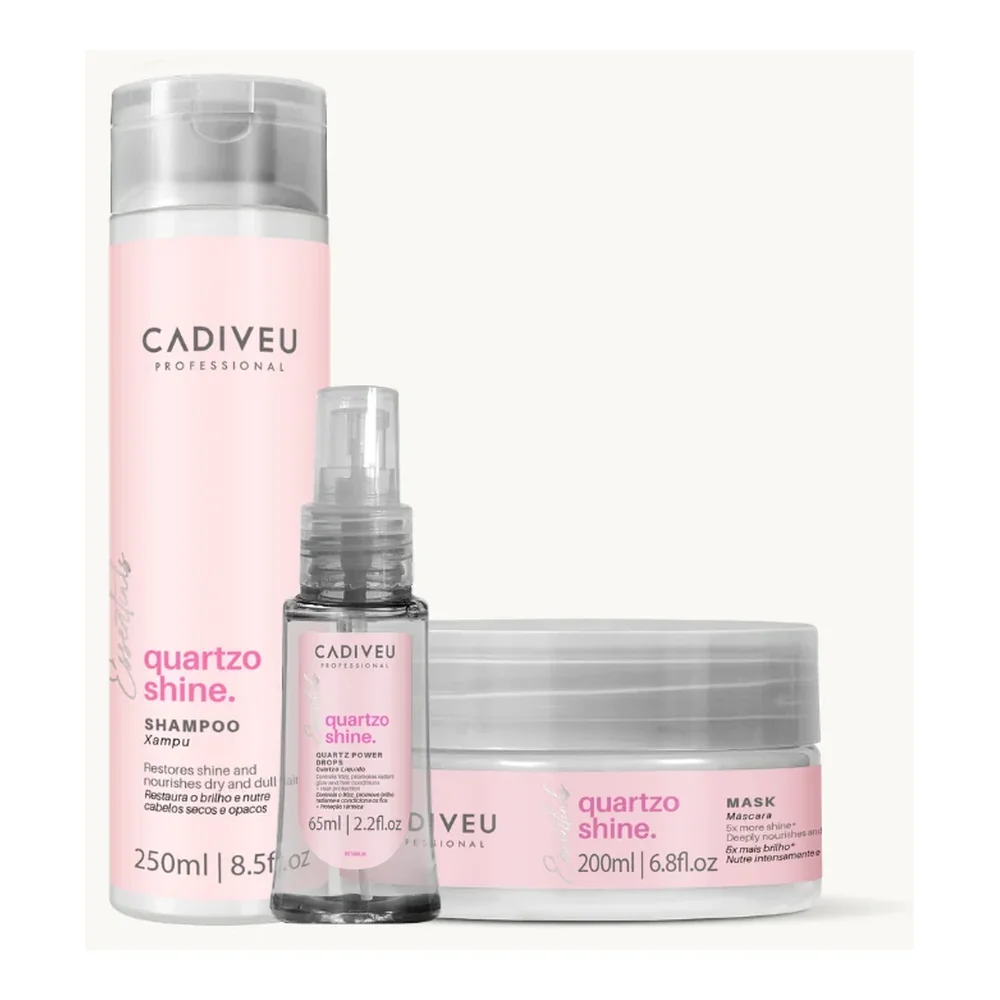 Cadiveu kit Brilho, packshot Cadiveu