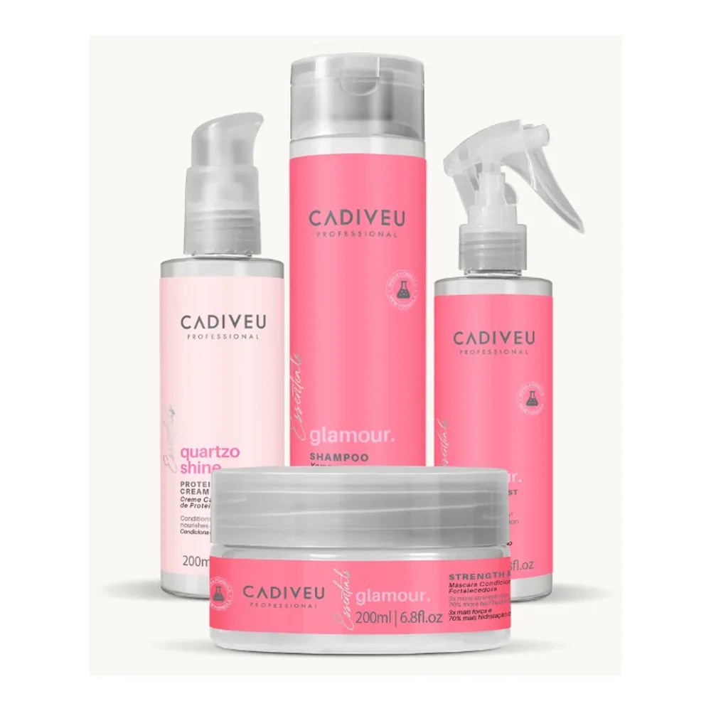 Cadiveu kit Cabelo Forte biotine, packshot Cadiveu