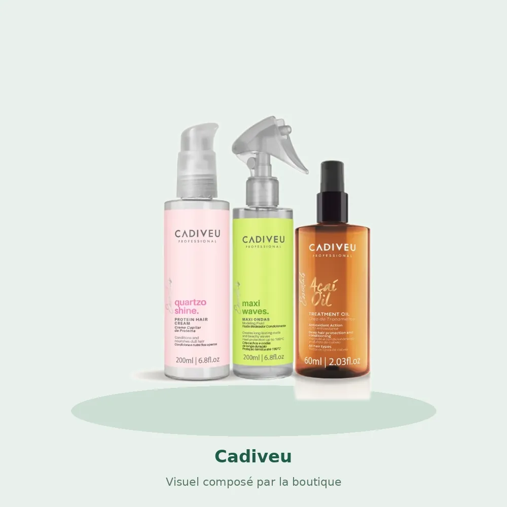 Cadiveu kit Cachos Definido, visuel composé par la boutique
