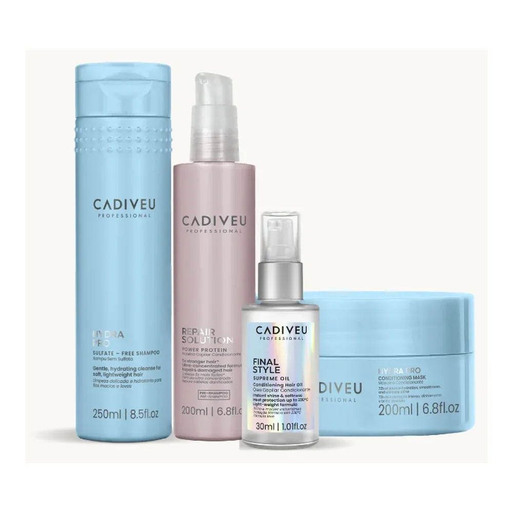 Cadiveu Menopausa Hair kit cronograma, packshot Cadiveu