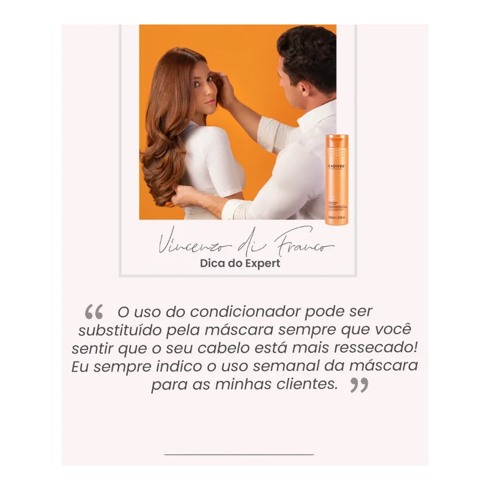 Cadiveu Nutri Glow après-shampooing 250 ml, vue 3 Cadiveu