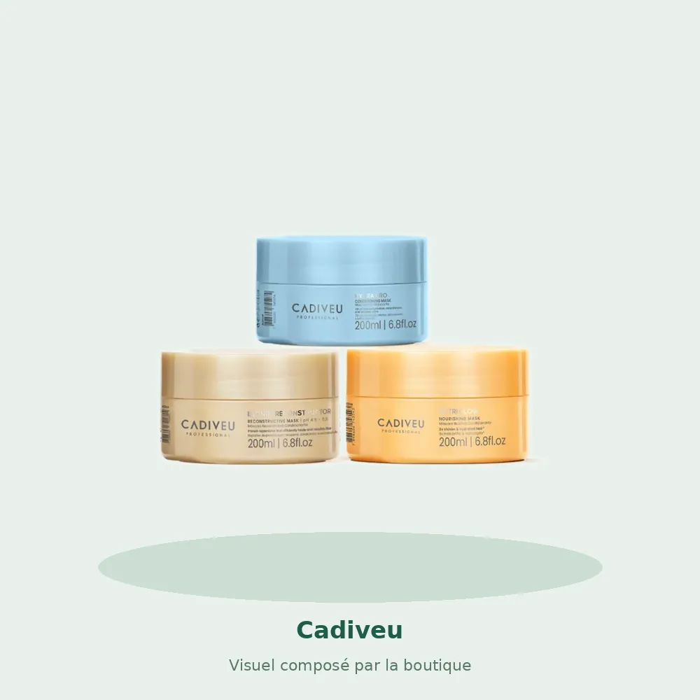 Cadiveu Professional cronograma capillaire Extreme 3 x 200 ml, visuel composé par la boutique