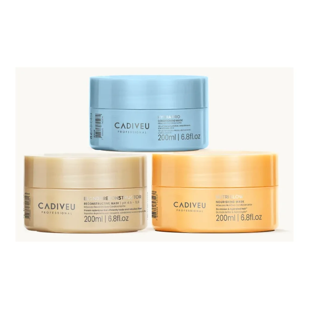 Cadiveu Professional cronograma capillaire Extreme 3 x 200 ml, packshot Cadiveu