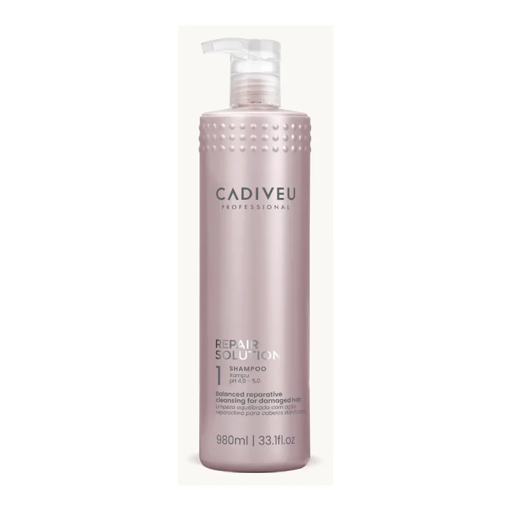 Cadiveu Repair Solution shampooing réparateur 980 ml, packshot Cadiveu