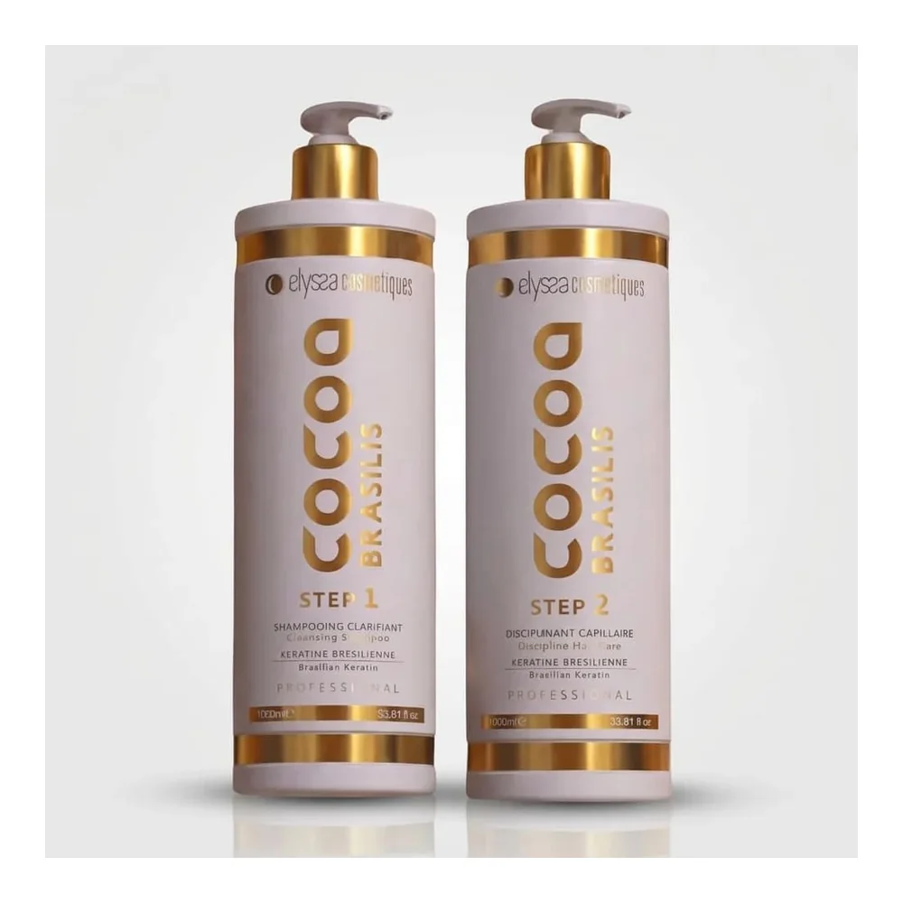 Cocoa Brasilis kit lissage brésilien kératine et acide hyaluronique, vue 4 Brasil Cacau