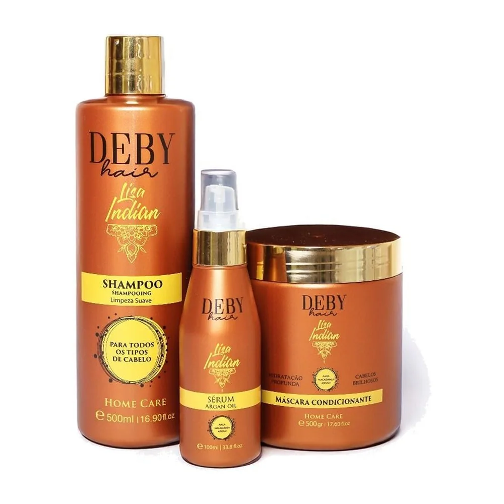 Deby Hair kit home care Indian 500 ml, vue 2 Deby Hair