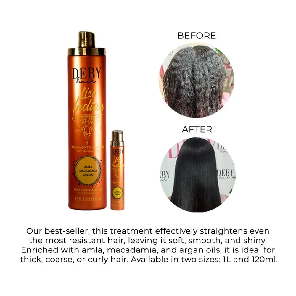 Deby Hair Lisa Indian lissage indien 120 ml, vue 3 Deby Hair