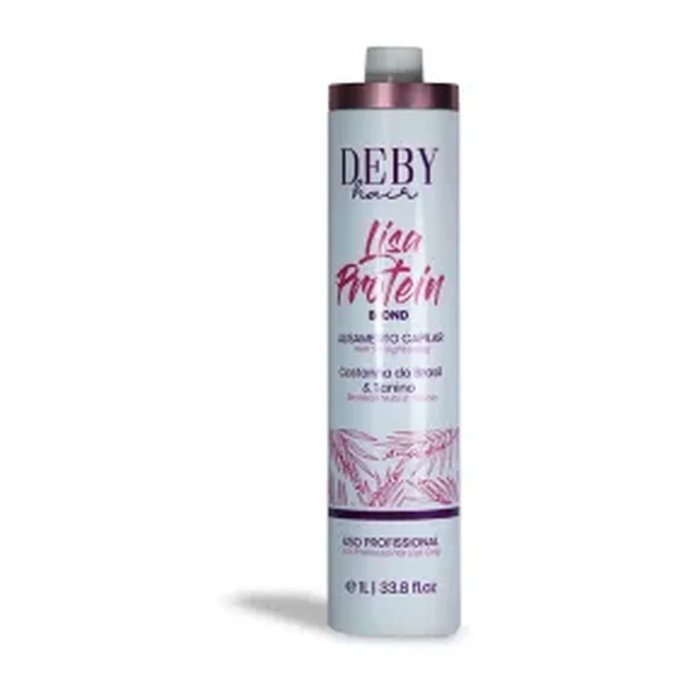 Deby Hair Lisa Protein Blond lissage 1 L, packshot Deby Hair