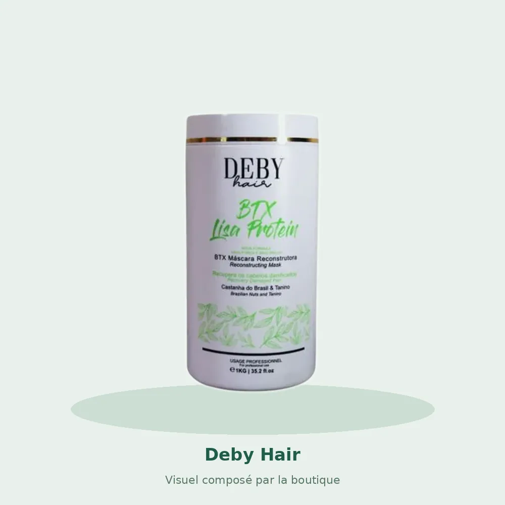 Deby Hair Lisa Protein botox capillaire, visuel composé par la boutique