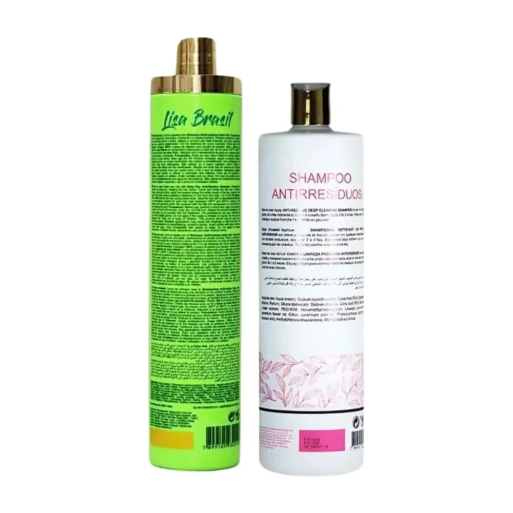 Deby Hair shampooing clarifiant 1 L + lissage brésilien Lisa Brasil 1 L, vue 2 Deby Hair