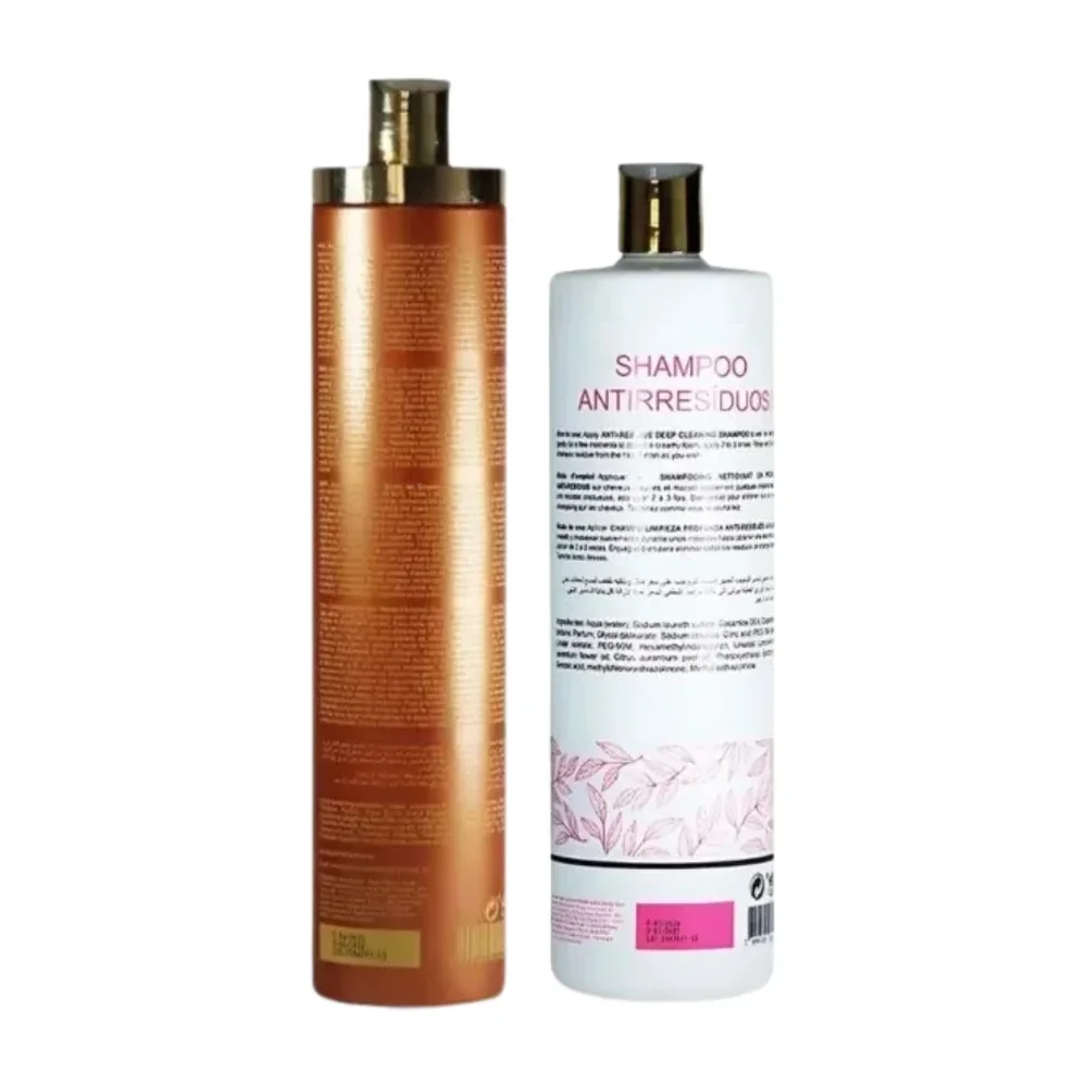 Deby Hair shampooing clarifiant 1 L + lissage indien Lisa Indian 1 L, vue 2 Deby Hair