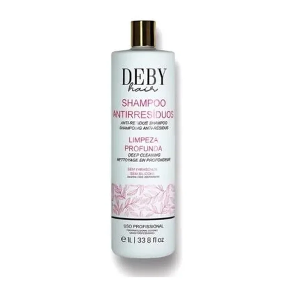 Deby Hair shampooing clarifiant anti-résidus 1 L, packshot Deby Hair