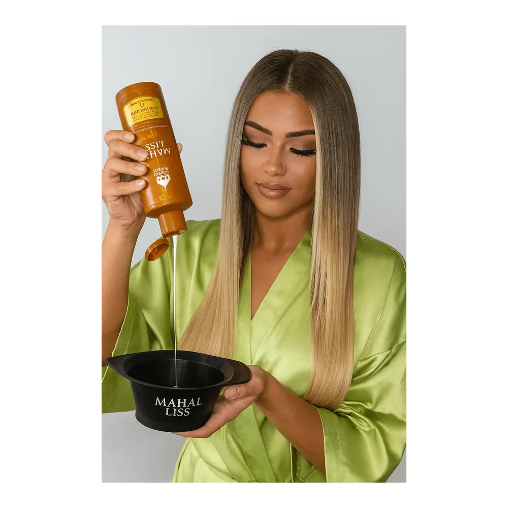 Duo lissage indien Mahal Liss huile d'amla et 10 huiles précieuses, vue 3 Mahal Liss