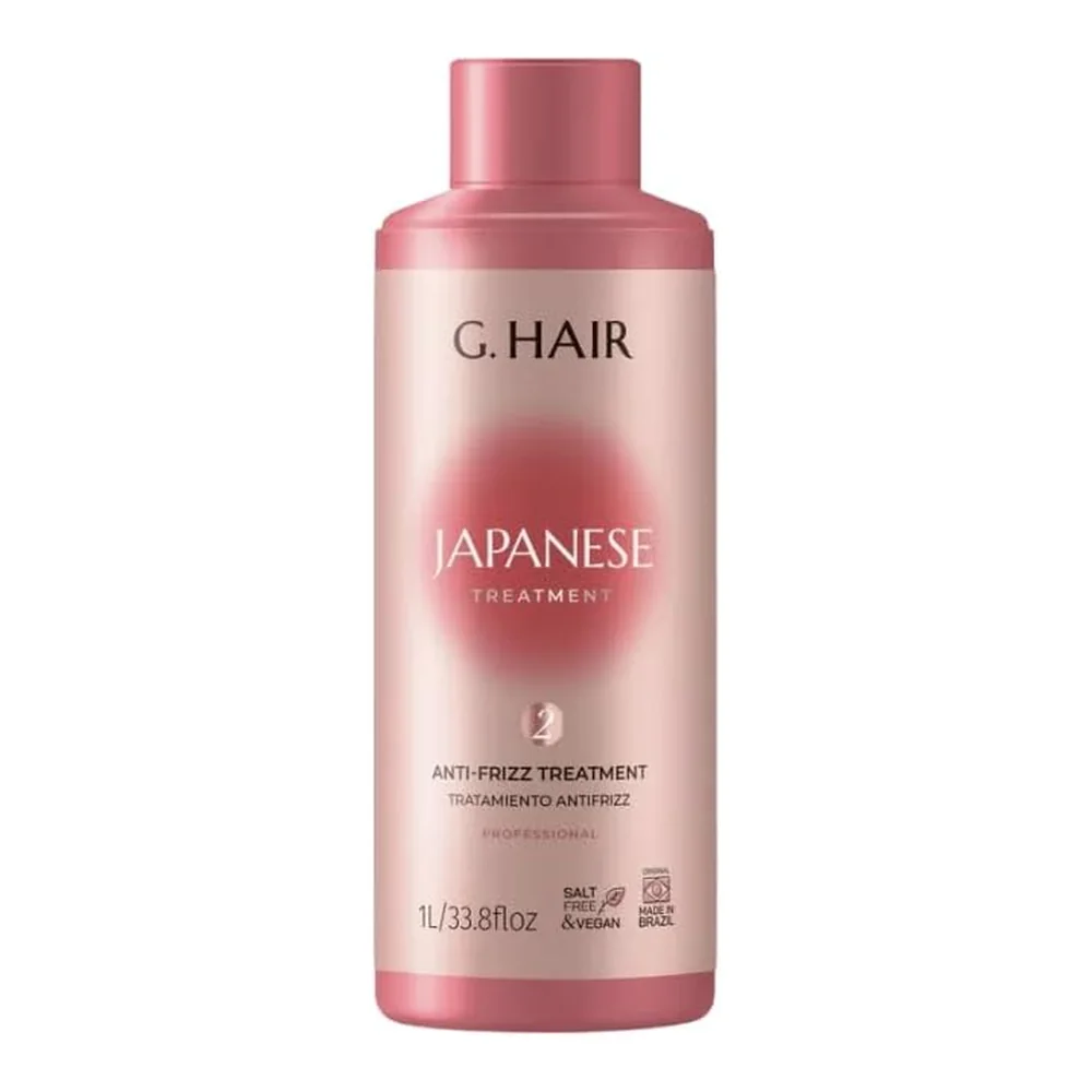 G.Hair traitement japonais professionnel kit anti-frisottis 2 x 1 L, vue 2 G.Hair
