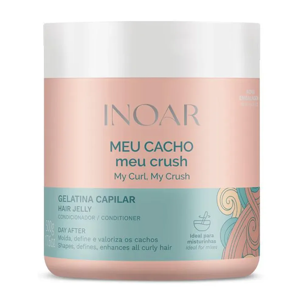 Gelatina Inoar Meu Cacho Meu Crush, packshot Inoar