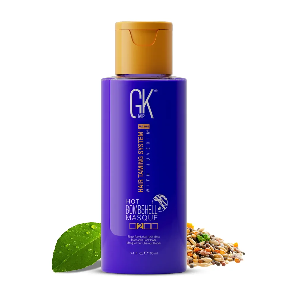 GK Hair Hot Bombshell masque, packshot GK Hair