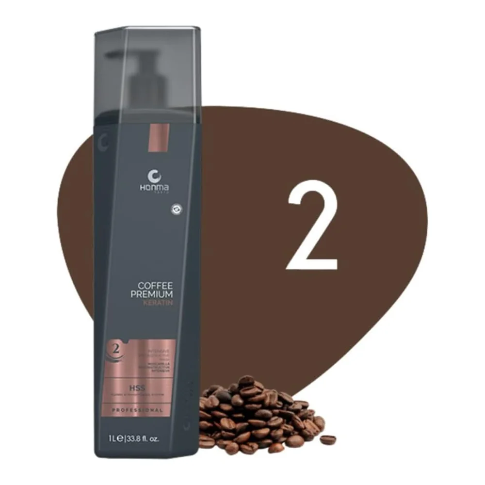 Lissage brésilien Coffee Premium n°2 Honma Tokyo, packshot Honma Tokyo