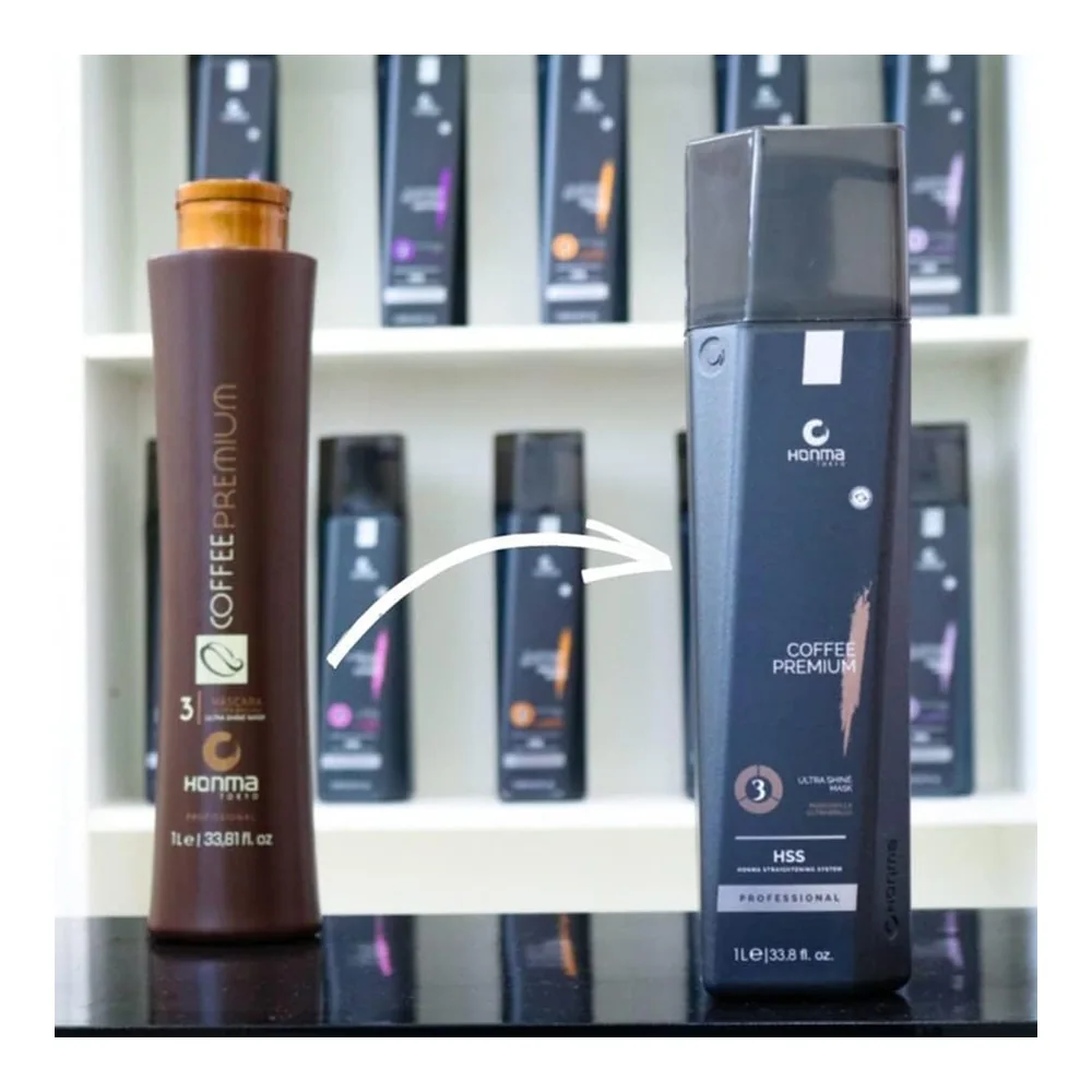 Kit de lissage brésilien Coffee Premium All Liss 3 étapes Honma Tokyo, vue 4 Honma Tokyo